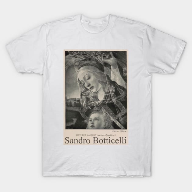 Sandro Botticelli Madonna T-Shirt by Mary Rose 73744